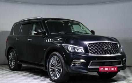 Infiniti QX80 I рестайлинг, 2017 год, 3 000 000 рублей, 3 фотография