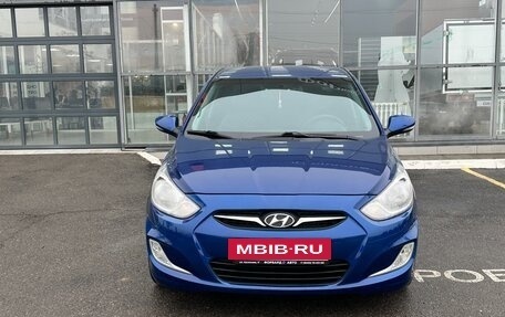 Hyundai Solaris II рестайлинг, 2011 год, 825 000 рублей, 12 фотография