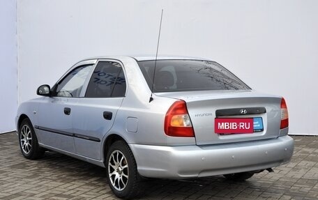 Hyundai Accent II, 2008 год, 549 000 рублей, 9 фотография