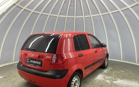 Hyundai Getz I рестайлинг, 2008 год, 474 800 рублей, 5 фотография