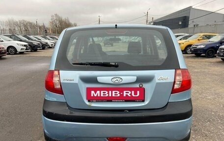 Hyundai Getz I рестайлинг, 2008 год, 484 000 рублей, 6 фотография