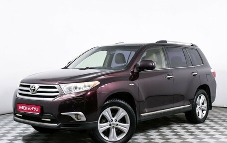 Toyota Highlander III, 2013 год, 2 078 000 рублей, 1 фотография