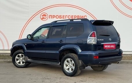 Toyota Land Cruiser Prado 120 рестайлинг, 2004 год, 1 600 000 рублей, 7 фотография