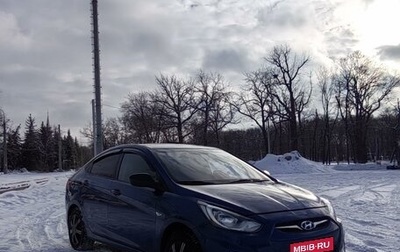 Hyundai Solaris II рестайлинг, 2013 год, 750 000 рублей, 1 фотография