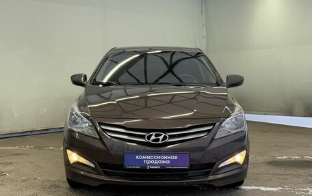 Hyundai Solaris II рестайлинг, 2015 год, 1 120 000 рублей, 3 фотография