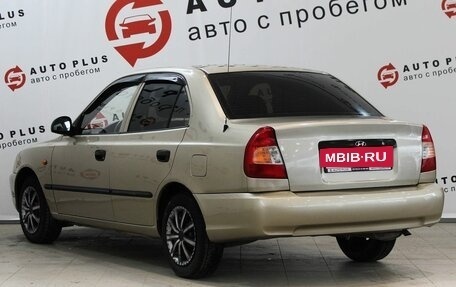 Hyundai Accent II, 2007 год, 439 000 рублей, 4 фотография