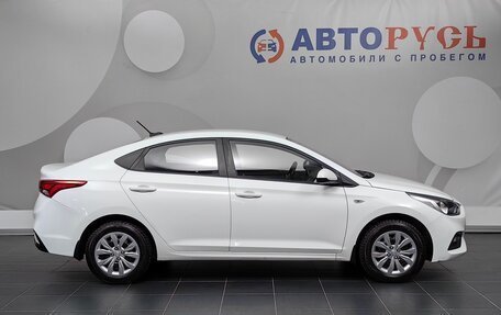 Hyundai Solaris II рестайлинг, 2018 год, 1 222 000 рублей, 5 фотография