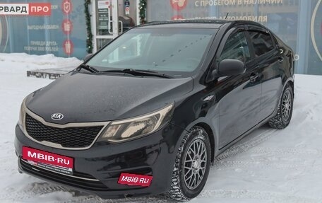 KIA Rio III рестайлинг, 2015 год, 850 000 рублей, 17 фотография