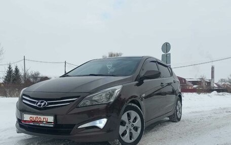 Hyundai Solaris II рестайлинг, 2014 год, 1 215 000 рублей, 1 фотография