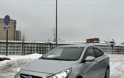 Hyundai Solaris II рестайлинг, 2011 год, 750 000 рублей, 1 фотография