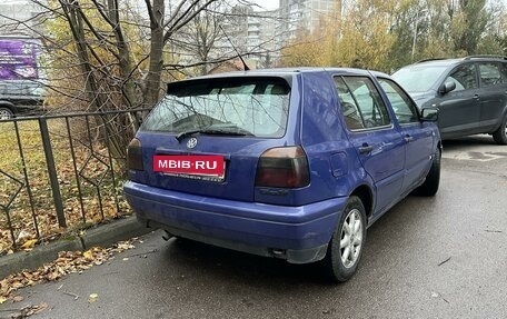 Volkswagen Golf III, 1997 год, 220 999 рублей, 3 фотография