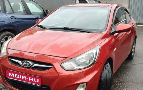 Hyundai Solaris II рестайлинг, 2011 год, 760 000 рублей, 7 фотография