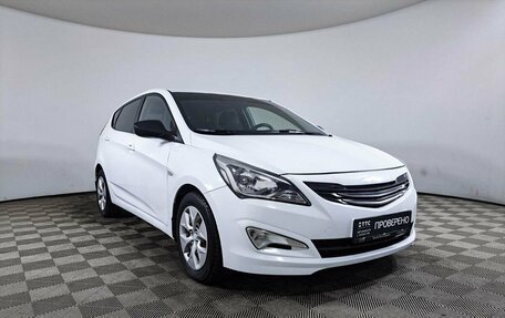 Hyundai Solaris II рестайлинг, 2014 год, 680 000 рублей, 3 фотография