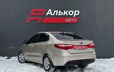 KIA Rio III рестайлинг, 2014 год, 949 000 рублей, 3 фотография