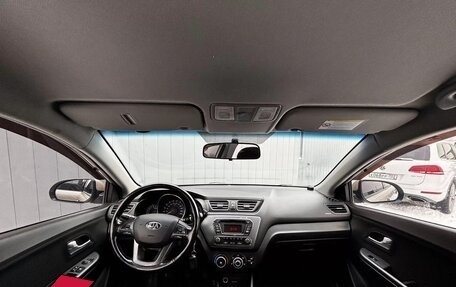 KIA Rio III рестайлинг, 2014 год, 949 000 рублей, 24 фотография