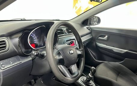 KIA Rio III рестайлинг, 2013 год, 850 000 рублей, 21 фотография