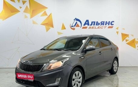 KIA Rio III рестайлинг, 2013 год, 850 000 рублей, 7 фотография