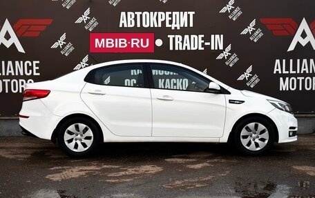 KIA Rio III рестайлинг, 2016 год, 985 000 рублей, 10 фотография