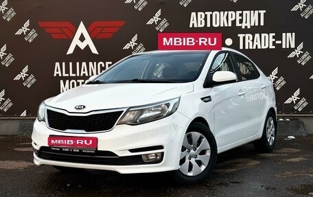 KIA Rio III рестайлинг, 2016 год, 985 000 рублей, 3 фотография