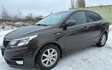 KIA Rio III рестайлинг, 2016 год, 1 230 000 рублей, 1 фотография