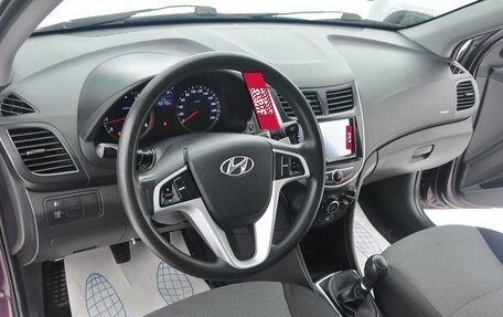 Hyundai Solaris II рестайлинг, 2013 год, 780 000 рублей, 11 фотография