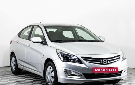 Hyundai Solaris II рестайлинг, 2016 год, 990 000 рублей, 3 фотография