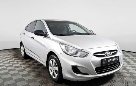 Hyundai Solaris II рестайлинг, 2013 год, 599 000 рублей, 3 фотография