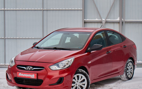 Hyundai Solaris II рестайлинг, 2011 год, 920 000 рублей, 3 фотография