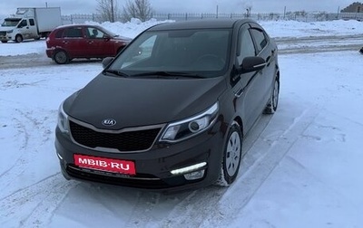 KIA Rio III рестайлинг, 2017 год, 1 260 000 рублей, 1 фотография