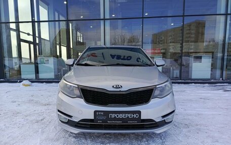 KIA Rio III рестайлинг, 2016 год, 812 000 рублей, 2 фотография