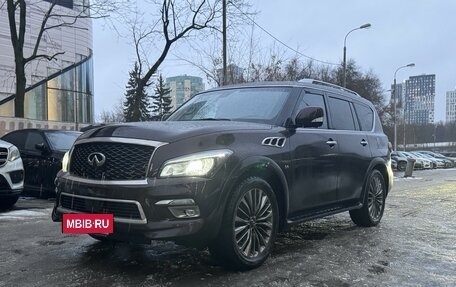 Infiniti QX80 I рестайлинг, 2015 год, 3 450 000 рублей, 2 фотография