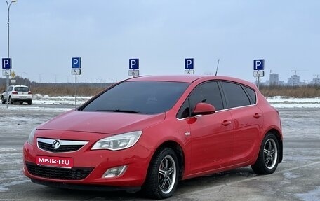 Opel Astra J, 2010 год, 590 000 рублей, 1 фотография