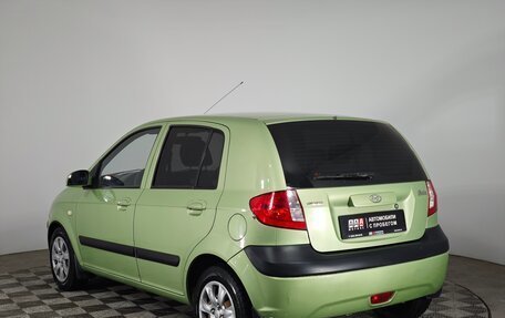 Hyundai Getz I рестайлинг, 2008 год, 749 000 рублей, 7 фотография