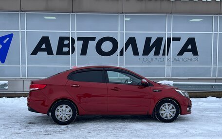 KIA Rio III рестайлинг, 2016 год, 891 000 рублей, 3 фотография