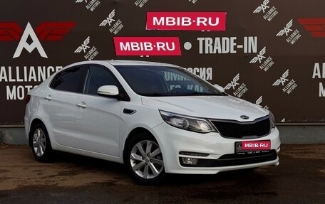 KIA Rio III рестайлинг, 2016 год, 1 250 000 рублей, 1 фотография