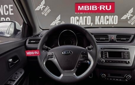 KIA Rio III рестайлинг, 2016 год, 1 250 000 рублей, 15 фотография