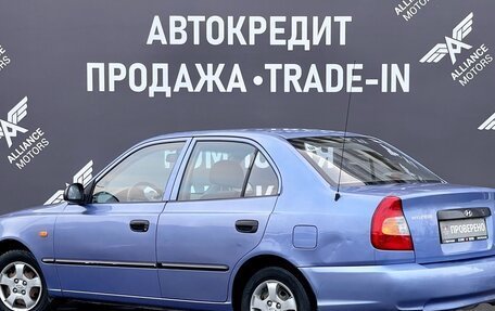 Hyundai Accent II, 2004 год, 399 900 рублей, 5 фотография