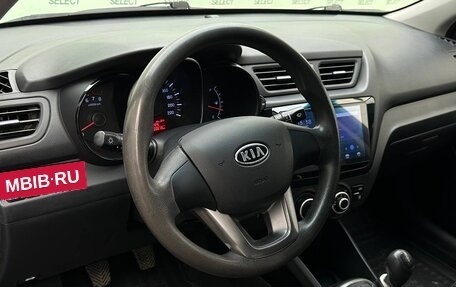 KIA Rio III рестайлинг, 2012 год, 875 000 рублей, 15 фотография