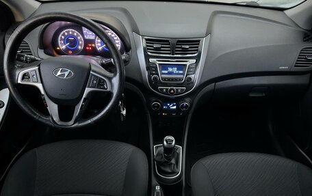 Hyundai Solaris II рестайлинг, 2016 год, 995 000 рублей, 12 фотография