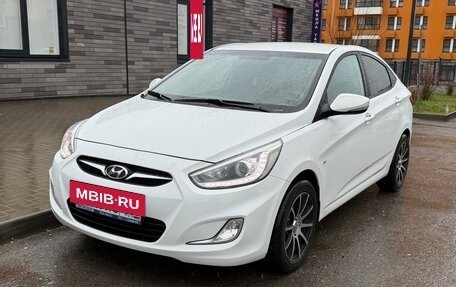 Hyundai Solaris II рестайлинг, 2014 год, 1 350 000 рублей, 5 фотография