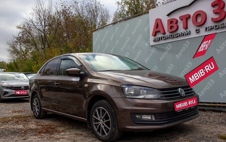 Volkswagen Polo VI (EU Market), 2016 год, 1 137 000 рублей, 1 фотография