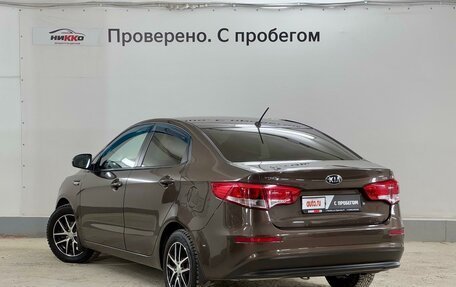 KIA Rio III рестайлинг, 2015 год, 1 099 000 рублей, 6 фотография