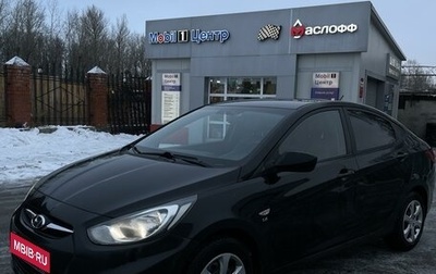 Hyundai Solaris II рестайлинг, 2011 год, 800 000 рублей, 1 фотография