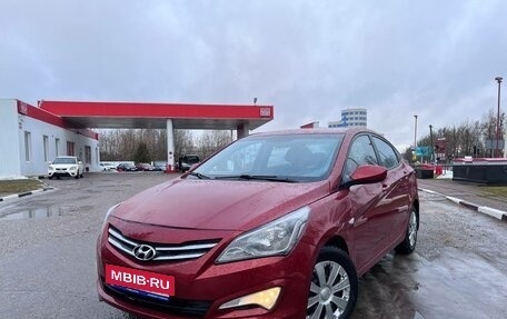 Hyundai Solaris II рестайлинг, 2014 год, 750 000 рублей, 1 фотография