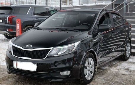 KIA Rio III рестайлинг, 2016 год, 740 000 рублей, 4 фотография