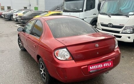 Dodge Neon II, 2002 год, 260 000 рублей, 4 фотография