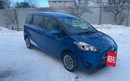 Toyota Sienta II, 2016 год, 1 680 000 рублей, 5 фотография