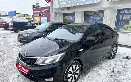 KIA Rio III рестайлинг, 2016 год, 860 000 рублей, 2 фотография