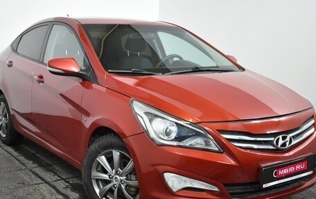 Hyundai Solaris II рестайлинг, 2015 год, 979 000 рублей, 1 фотография