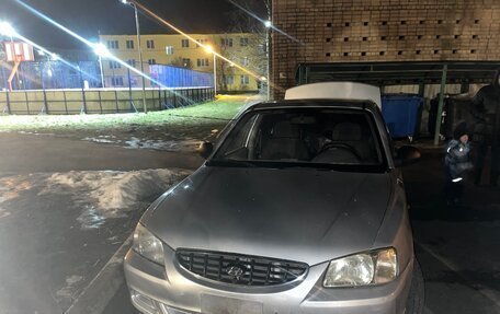 Hyundai Accent II, 2004 год, 260 000 рублей, 1 фотография